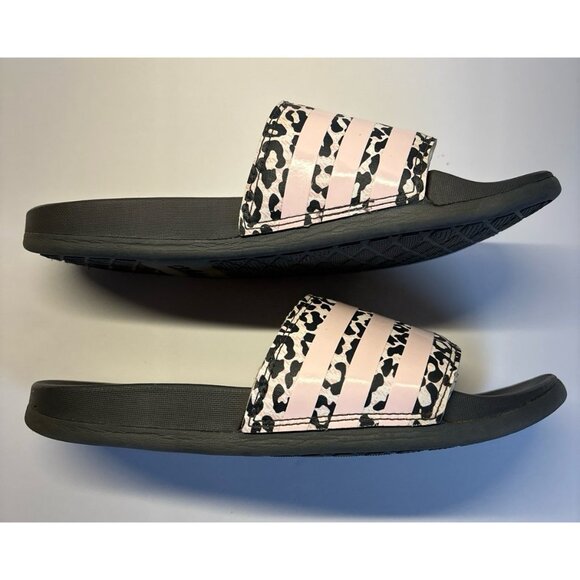Adidas Pink Slides (size 5) - Picture 8 of 9